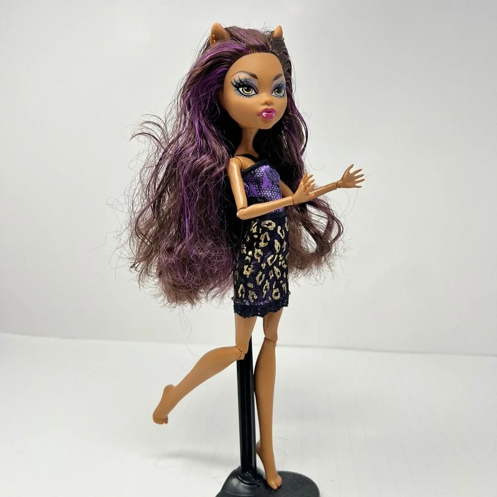 Monster High Clawdeen Wolf Doll Scaris City Of‎ Frights 2008 Goth Werewolf Girl